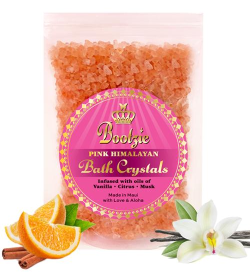 Pink Himalayan Bath Crystals by Bootzie