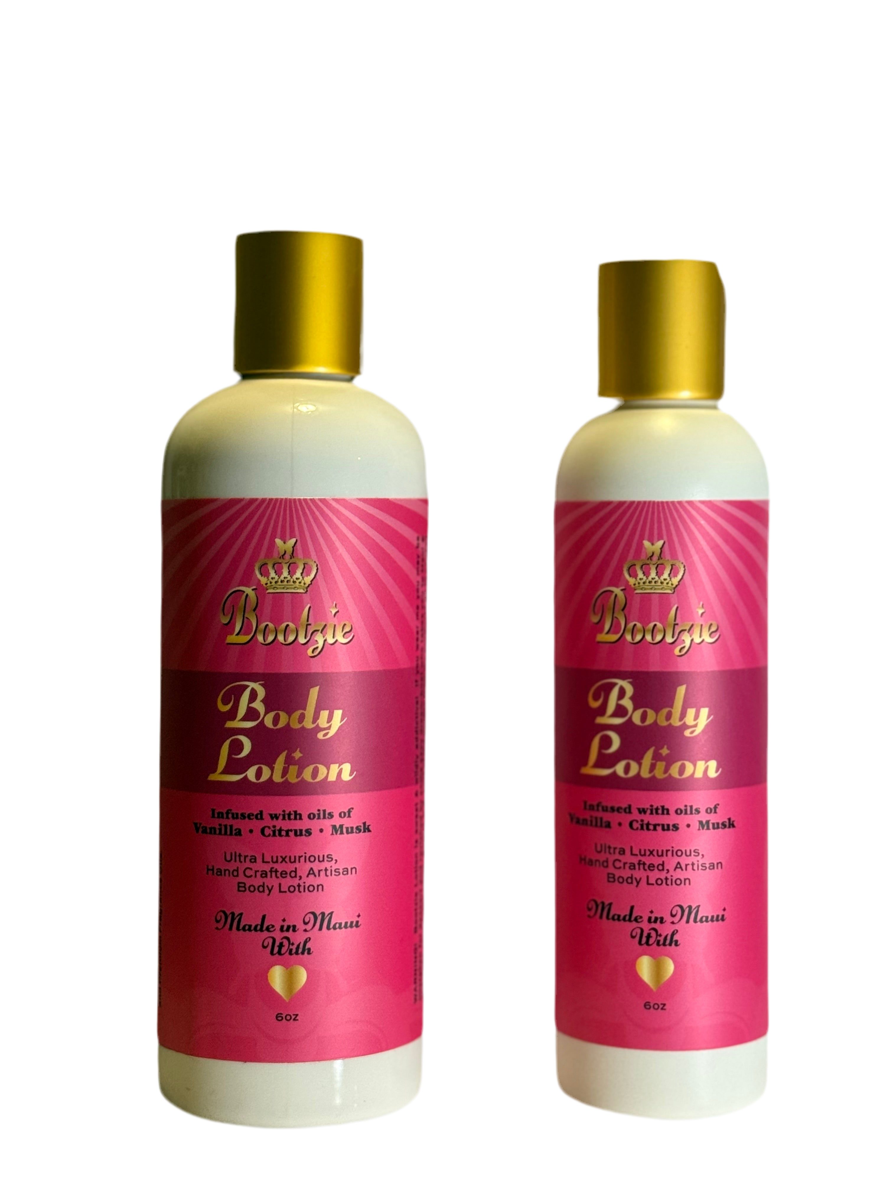 Body Lotion - Original Vanilla by Bootzie 6 oz Lux Size - Bootzie