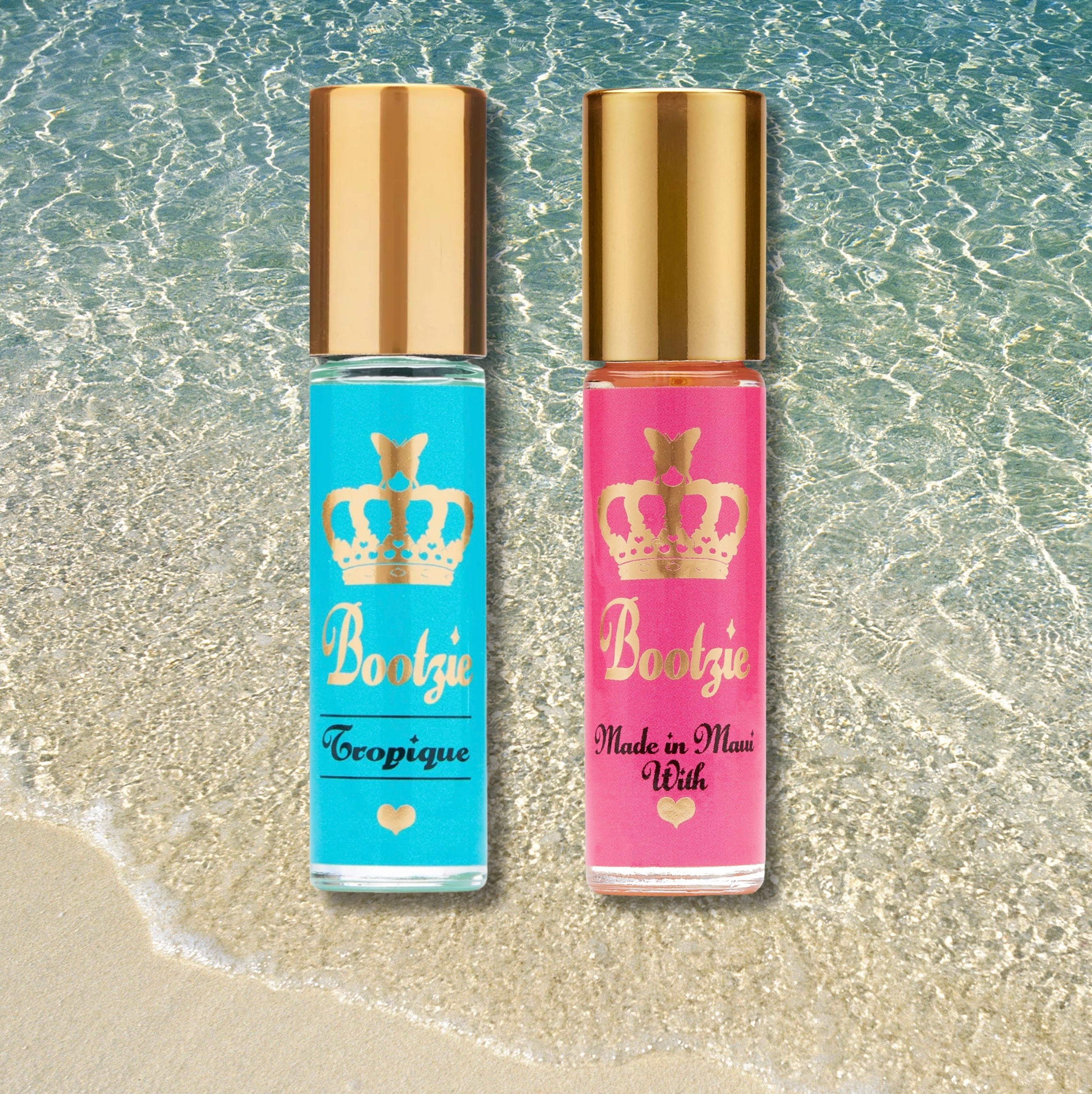 Perfume Oil Gift Set - 1 Original & 1 Tropique (or Colada) Full Size 10ml Roller Ball Bottle