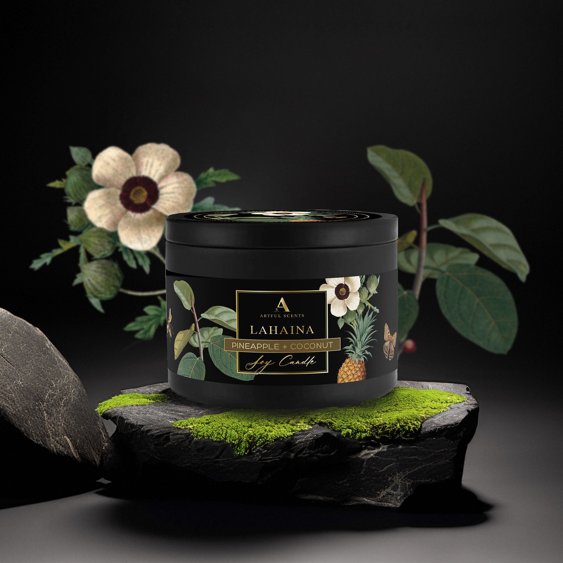 LAHAINA : Pineapple + Coconut Candle