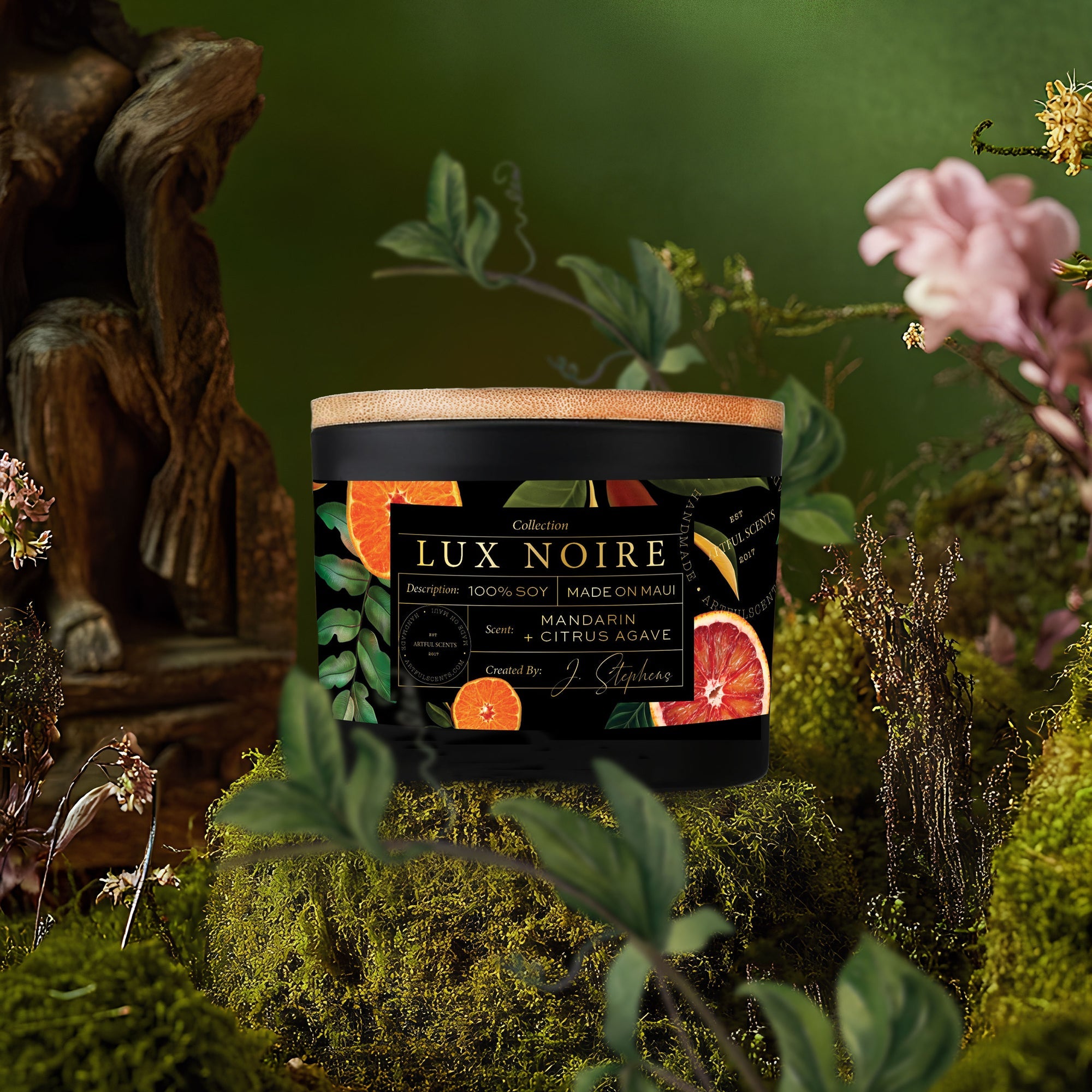 Mandarin + Citrus Agave Candle