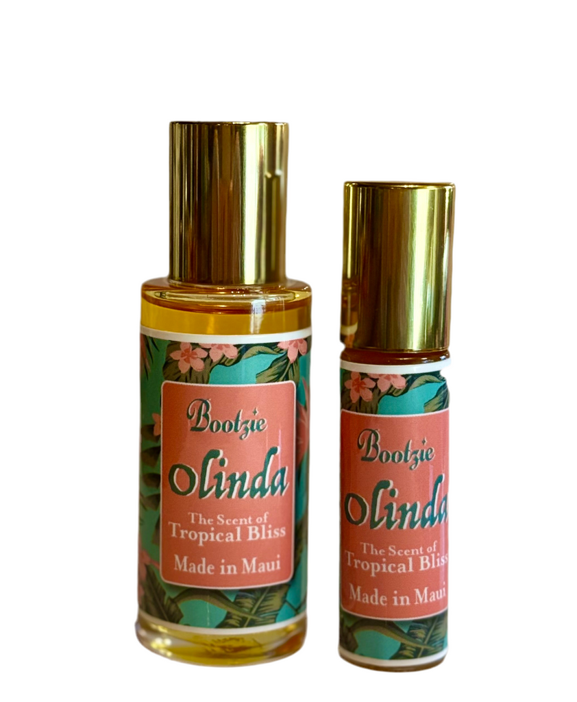 Olinda Hawaiian Perfume Oil “Duo” 1 oz Refill + 10 ml roller - Bootzie 