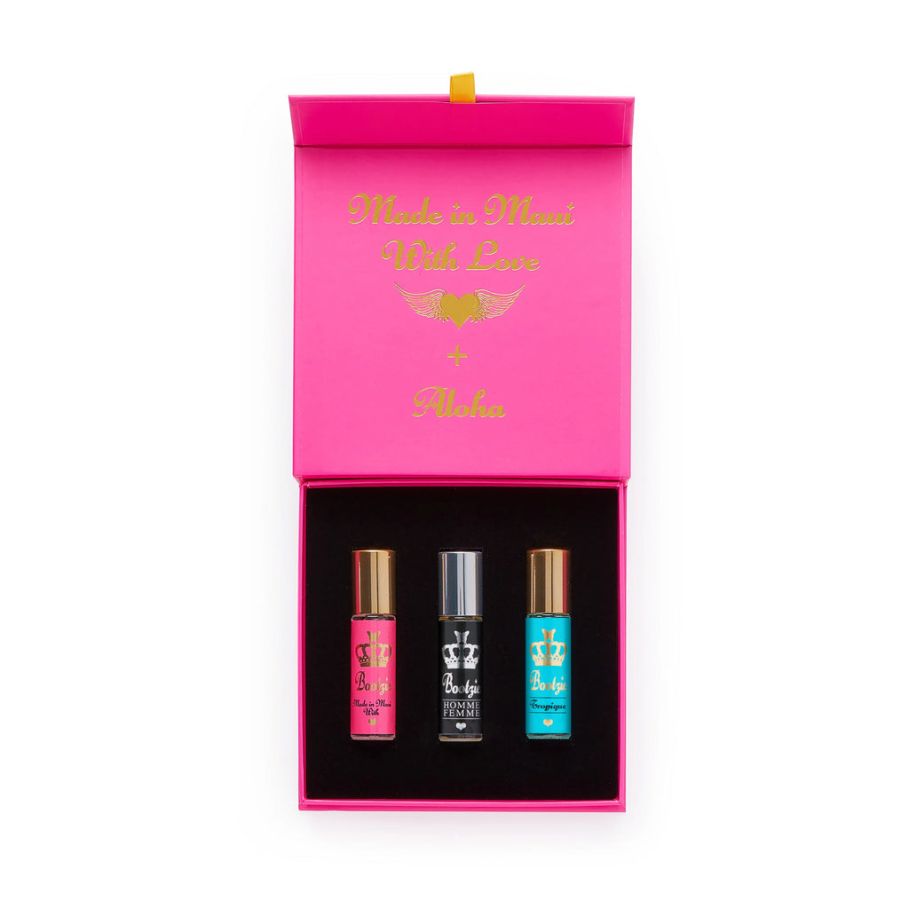 Perfume Oil - Luxury Tropical Discovery Set “Spicy” by Bootzie