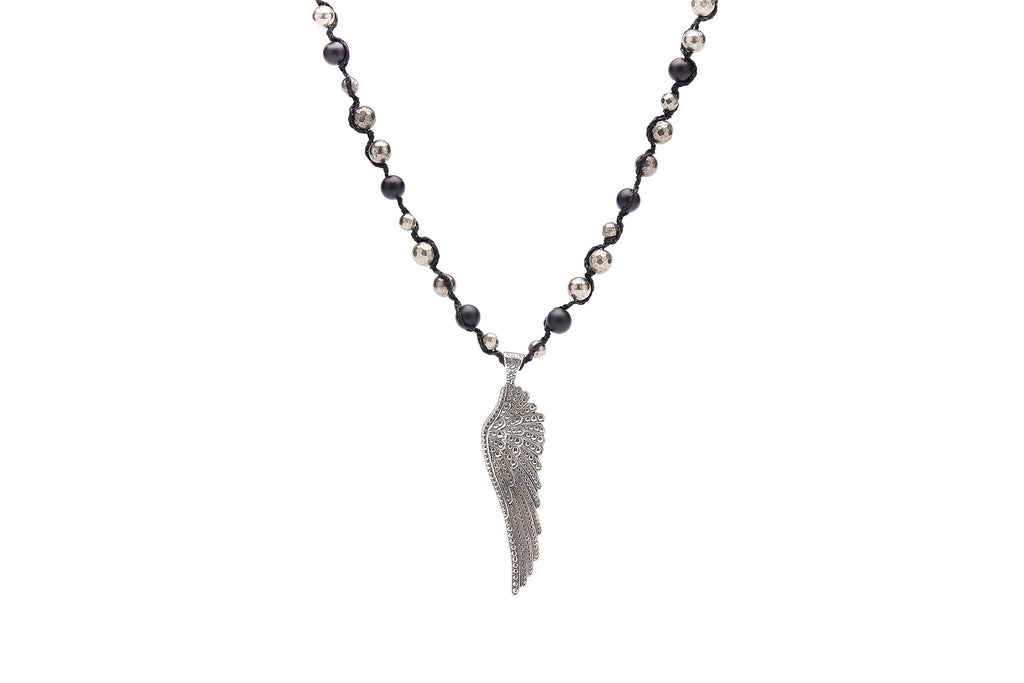 Rock & Roll Angel Wing Necklace