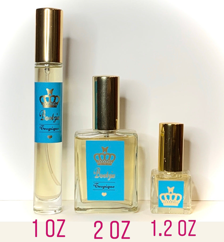 Perfume “Tropique” Coconut , Vanilla ,Musk  2 oz spray bottle