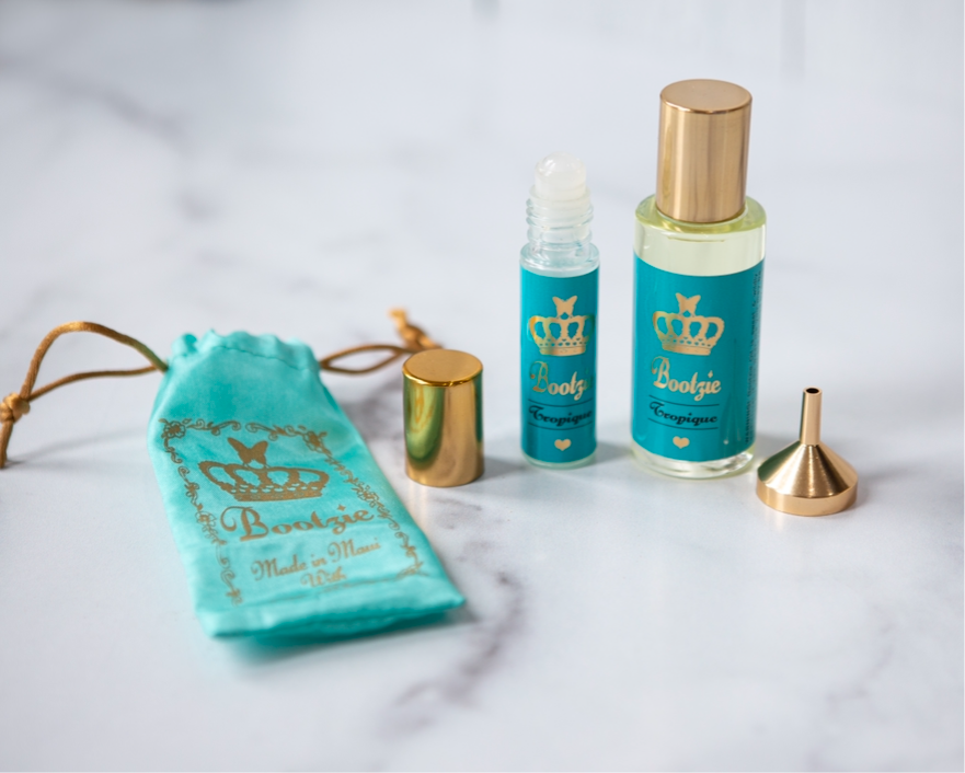 Perfume Oil - Vanilla, Coconut, Musk- Tropique Bootzie Oil-1 oz Refill + 1 Full Size 10ml Roller - Bootzie 